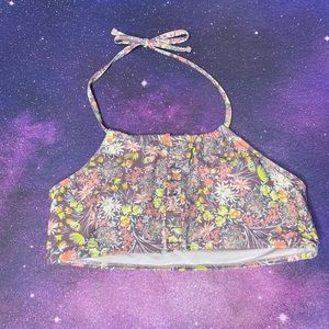 Raisins- Floral Bikini Top size 16